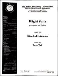 Flight Song SATB choral sheet music cover Thumbnail